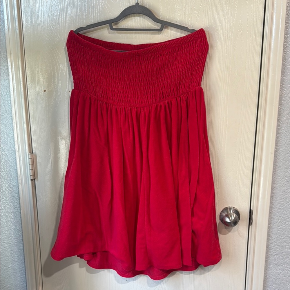 Red Swim CoverUp